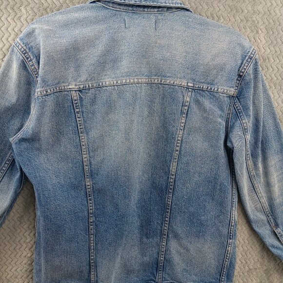 MADEWELL Women's Classic Jean Jacket Denim Size XS Blue Cotton - Picture 6 of 7